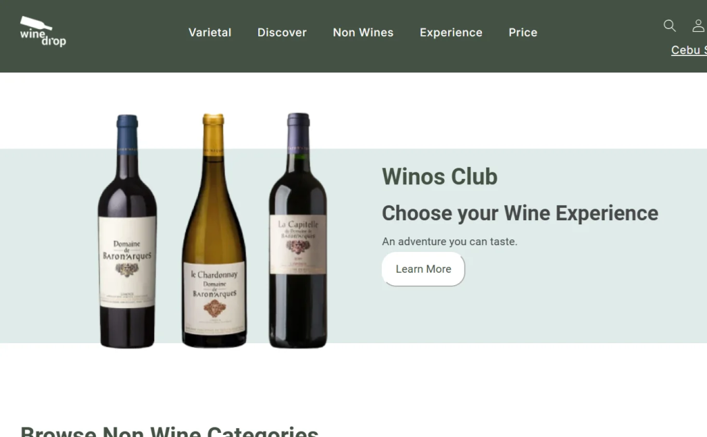 WineDrop Store